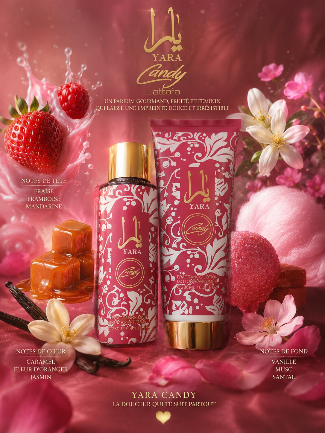 Sultan el waha - coffret yara candy