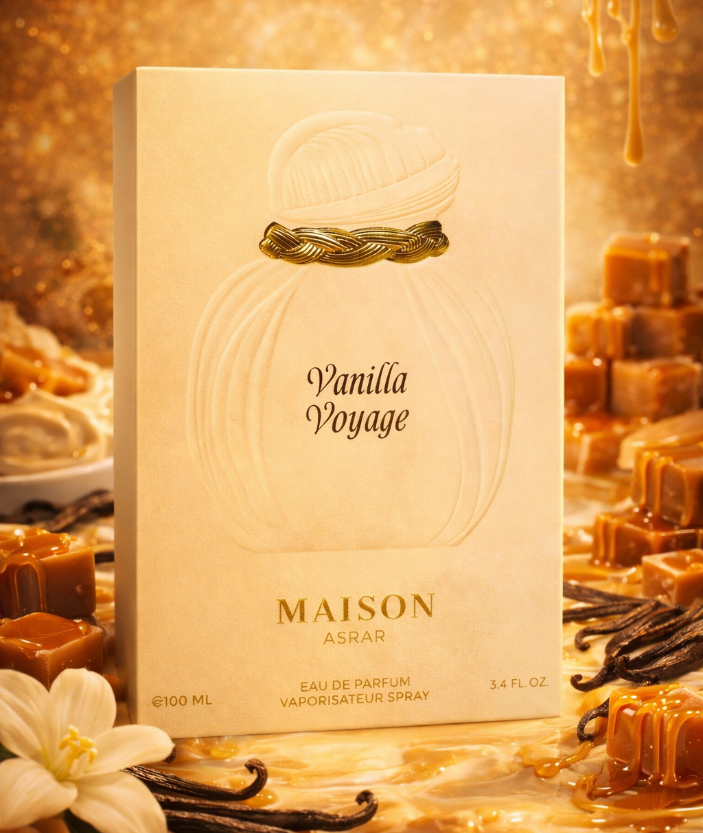 Maison Asrar - Vanilla voyage 100ml - NOUVELLE SENTEUR