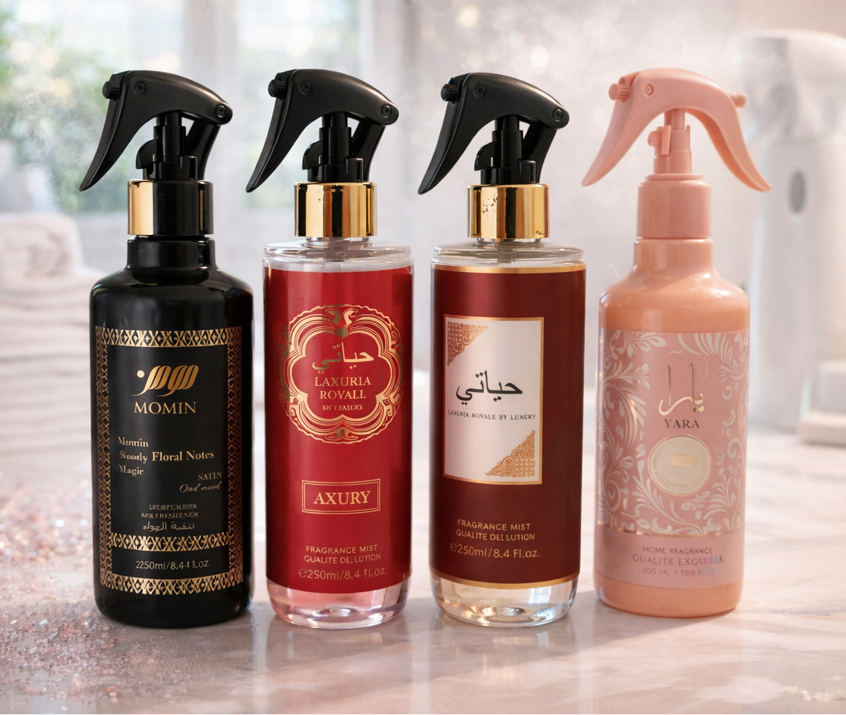 lot de spray textile