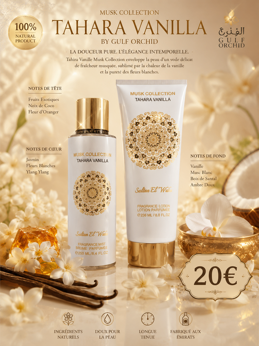 Sultan el waha - coffret musk tahara