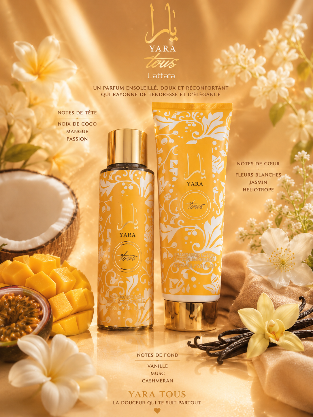 Sultan el waha - coffret yara tous
